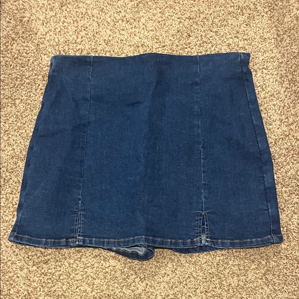 Denim Blue Women's Skort